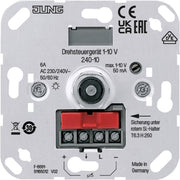 Jung - Steuergerät für Lichtregelsystem Elek.Potentiometer 240-10 für EVGs/Trafos