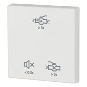 Eaton - Abdeckung/Bedienelement für Installationsschalterprogramme Wippe 1-fach CWIZ-01/g1 Reinweiß glänz