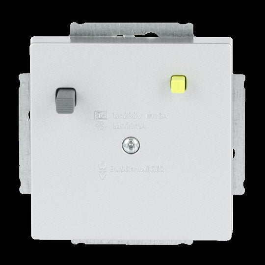 Busch-Jaeger - Steckdose FI UP-Einsatz 3151 UC-83 alusilber