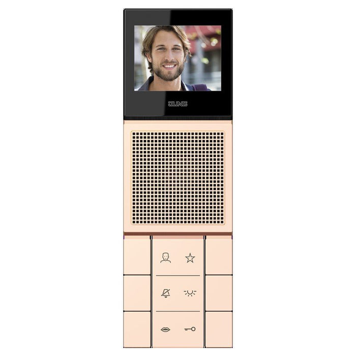 Jung - Innenstation für Türkommunikation SIB Video-Innenstation SI VI LC 627 226 LS 32082  − 1 Stück
