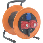 Schill - Kabeltrommel Stahlblech-Kabeltrommel HT3052C516MD125KS525 m. Steckd. und Kabel
