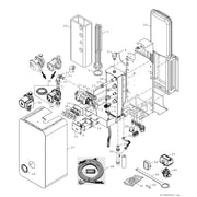 Bosch Thermotechnik - Elektrischer Heizkessel Elektro-Heizkessel wandh. TH350018 18kW, 6-stufig