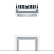 Zumtobel Group - Downlight/Strahler/Flutlicht LED-Deckeneinbauleuchte PANOS EVO #60815922 Q190L 840 230V FALWH