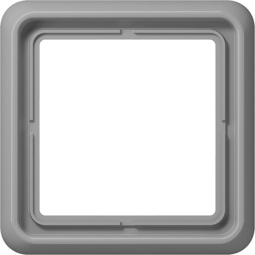 Jung - Abdeckrahmen Rahmen 1-fach gr CD 581 GR waage/senkrecht