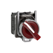 Schneider Electric - Wahlschalter, Komplettgerät Leuchtwahlschalter XB4BK124M5 rot 1S+1Ö 230V