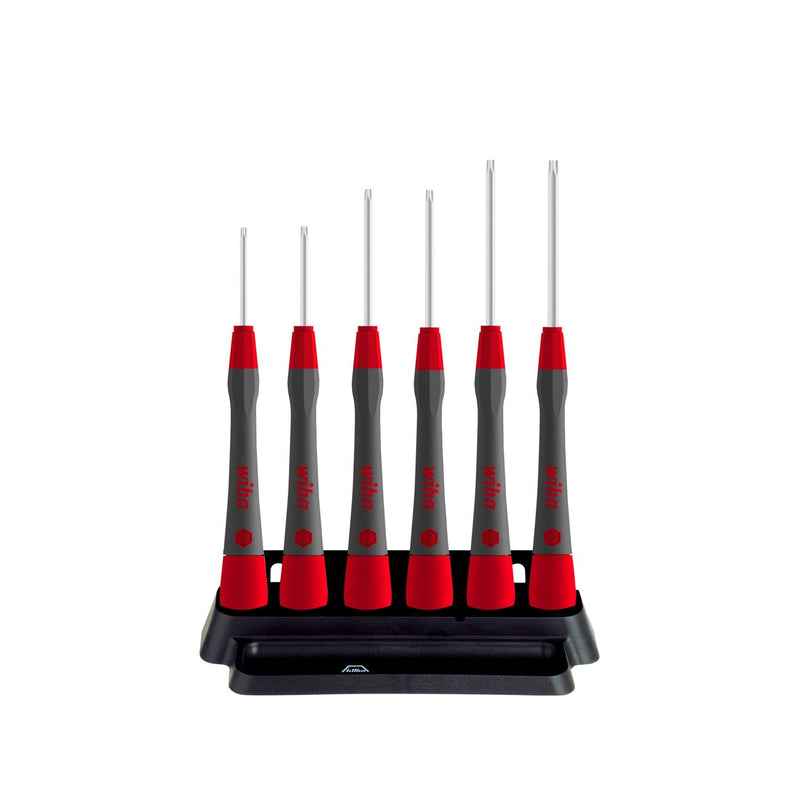 Wiha - Schraubendreherset Feinschraubendreher PF Set 267PK601 T 6-tlg. mit Halter