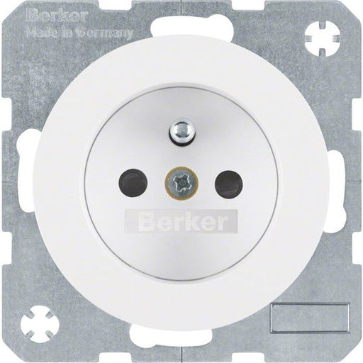 Berker - Steckdose pows/gl 6768762089 m.Schutzkontaktstift