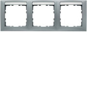 Berker - Abdeckrahmen Rahmen 3fach alu lack 10239959