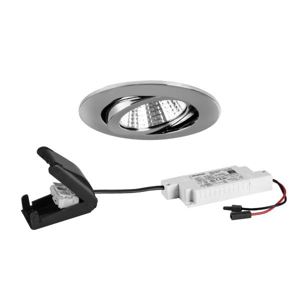 Brumberg Leuchten - Downlight/Strahler/Flutlicht LED-Einbaustrahler 230V 39463023 3000K rund
