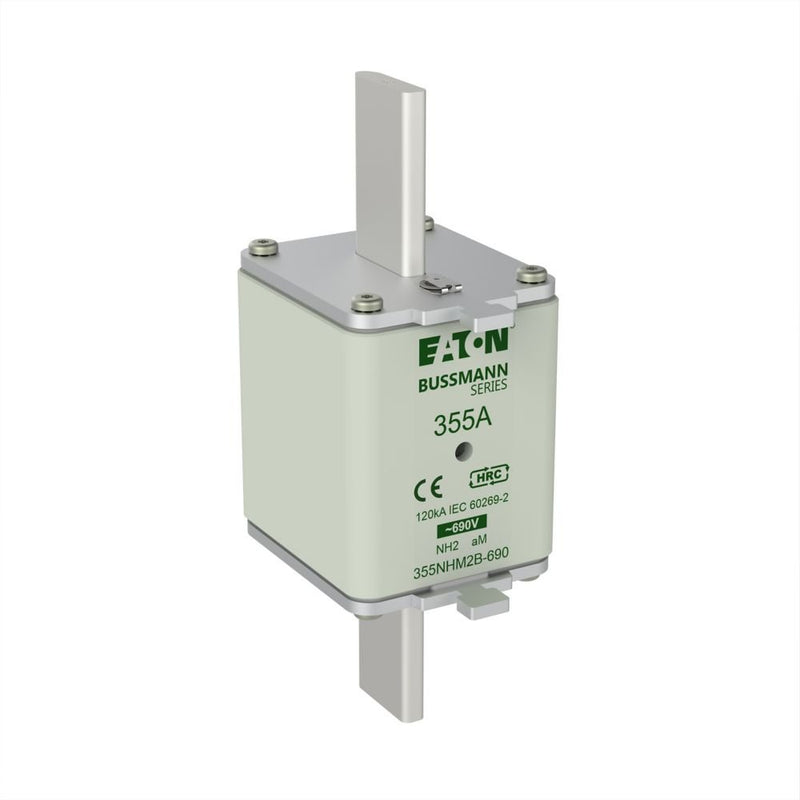 Eaton - Messersicherung Sicherungseinsatz Nieders. 355NHM2B-690 355A AC 690V 120kA − 3 Stück