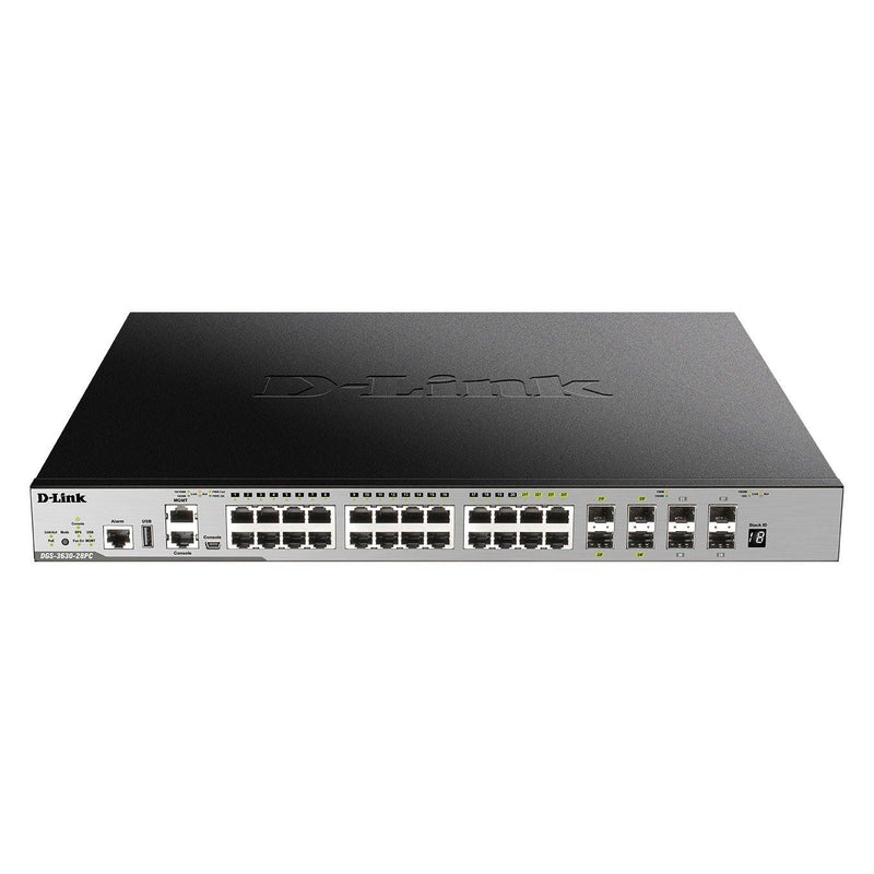 DLink - Netzwerk Switch PoE Stack Switch DGS-3630-28PC/SI/E 28-Port Layer 3