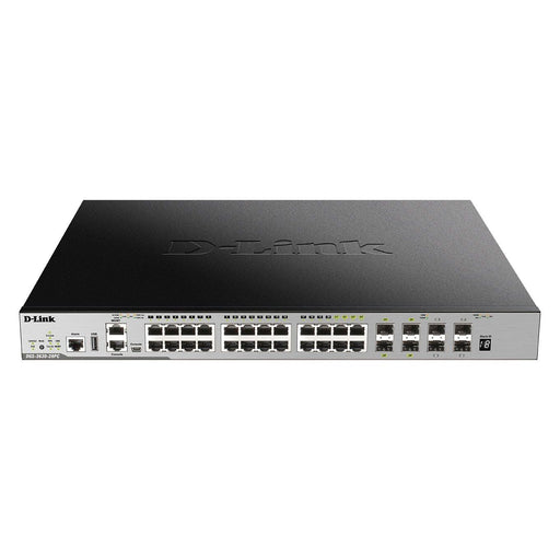 DLink - Netzwerk Switch PoE Stack Switch DGS-3630-28PC/SI/E 28-Port Layer 3