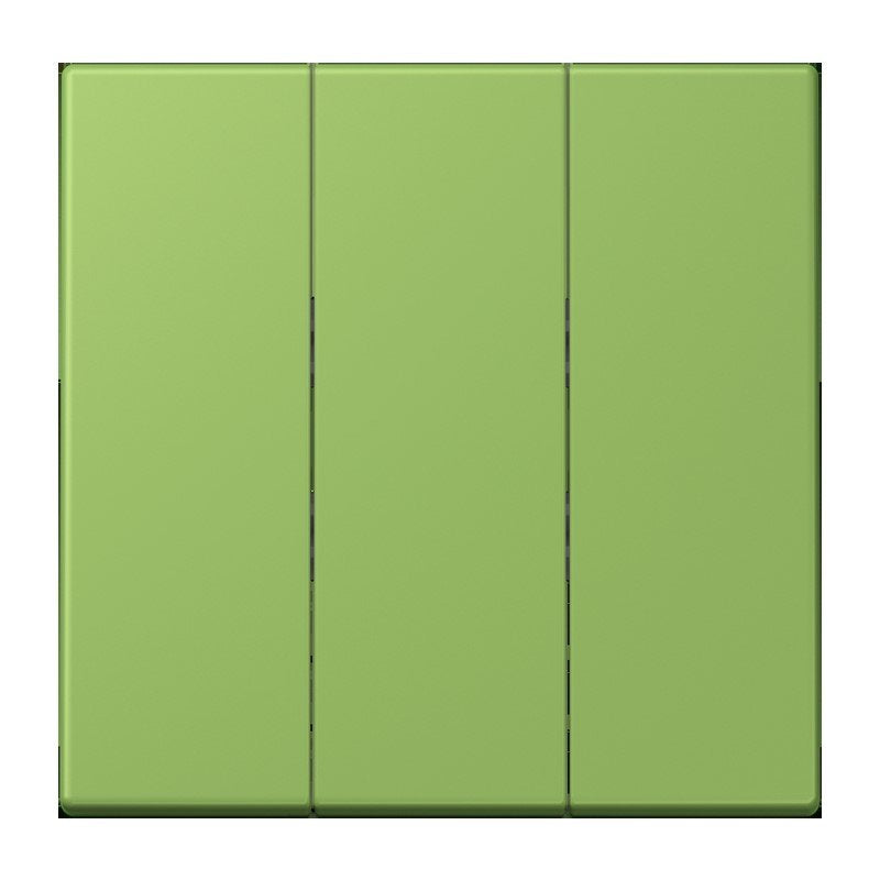 Jung - Abdeckung/Bedienelement für Installationsschalterprogramme Wippe 3fach LC 993 BF 220 vert 31 (32051)