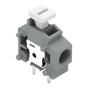 WAGO - Leiterplattenklemme Anreihbare Leiterplattenk. 235-401/332-000 Drücker,1,5mm²,gr − 100 Stück