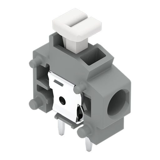 WAGO - Leiterplattenklemme Anreihbare Leiterplattenk. 235-401/332-000 Drücker,1,5mm²,gr − 100 Stück