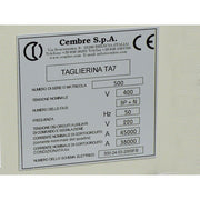 Cembre - Kennzeichnungsmaterial 88716GY MG-VRT-A PVC 25X50 88716GY MM GRAU − 200 Stück