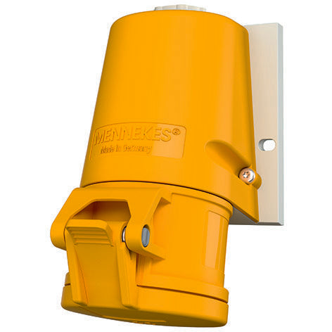Mennekes - CEE-Steckdose (IEC 60309) Wanddose TwinCONTACT 1340 16A,3p,4h,110V,IP44