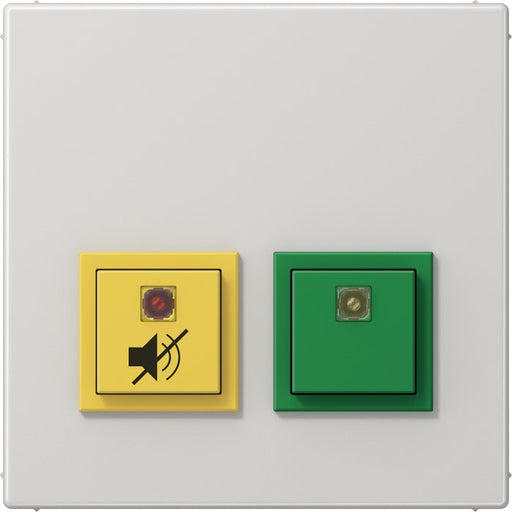 Jung - Behindertenelement für Installationsschalterprogramme Dienstzimmereinheit lgr NRS LS 0834 DZE LG ohne Rahmen