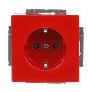 Busch-Jaeger - Steckdose SCHUKO Steckdosen-Einsatz 20 EUCKS-12-82-101 rot RAL3020