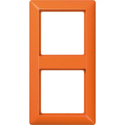 Jung - Abdeckrahmen Rahmen 2-fach orange AS 582 BF O waage/senkrecht