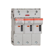 Mersen - Halter für zylindrische Sicherung Sicherungshalter UL US143MI 14x51 50A 3-p. MS − 2 Stück