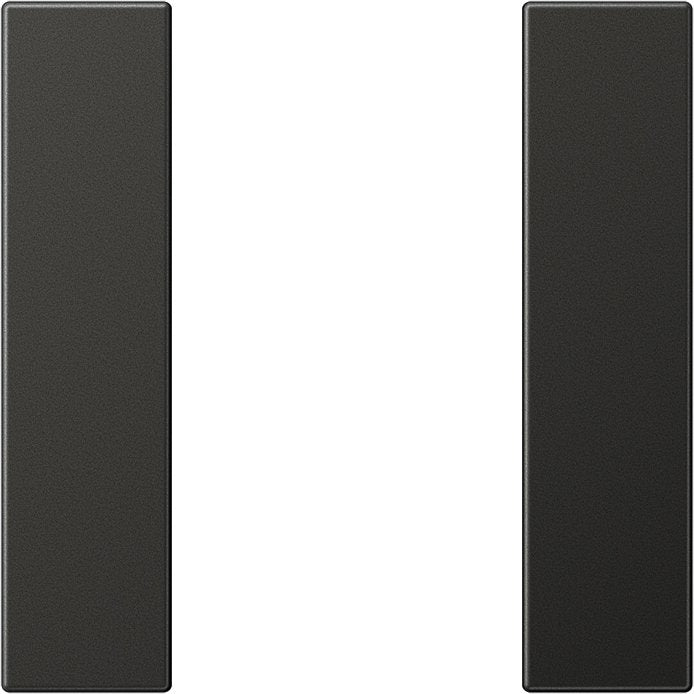Jung - Abdeckung/Bedienelement für Installationsschalterprogramme Tastensatz, 1fach AL 2501 TSA AN komplett − 1 Stück