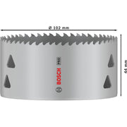 Bosch - Lochsäge PRO Multi Material 2608901534 Lochsäge 102 mm mit