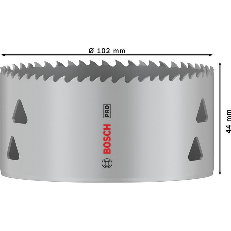 Bosch - Lochsäge PRO Multi Material 2608901534 Lochsäge 102 mm mit
