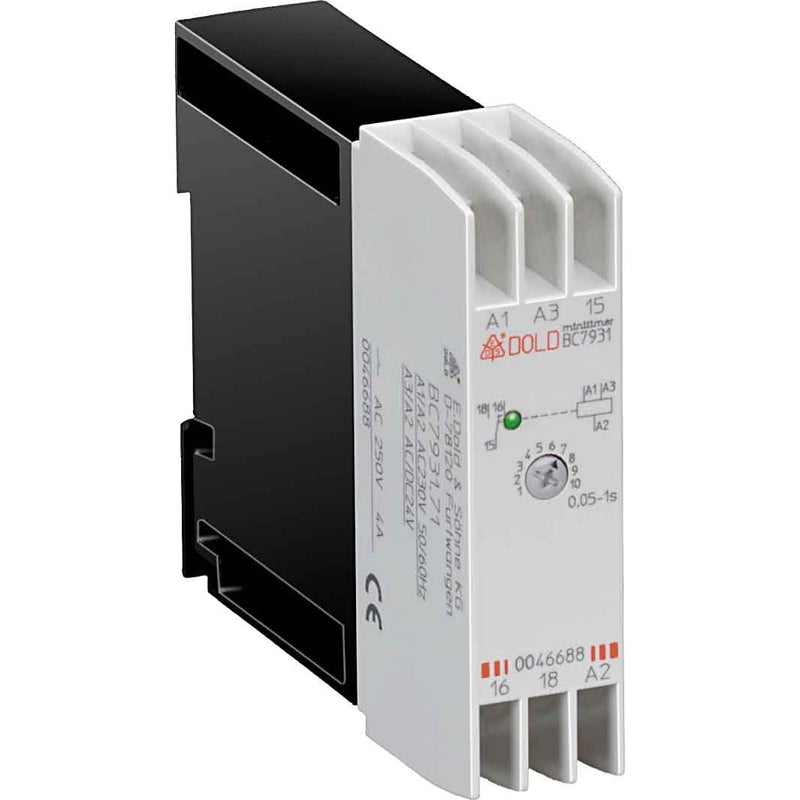 Dold&Söhne - Zeitrelais Wischrelais BC7931N.710,5-10S AC/DC24V+AC230V