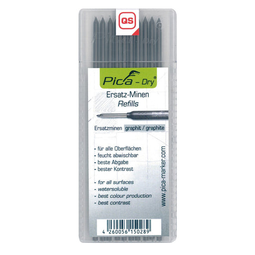Cimco Werkzeuge - Markierungsstift DRY Minen-Set 212153 Graphit