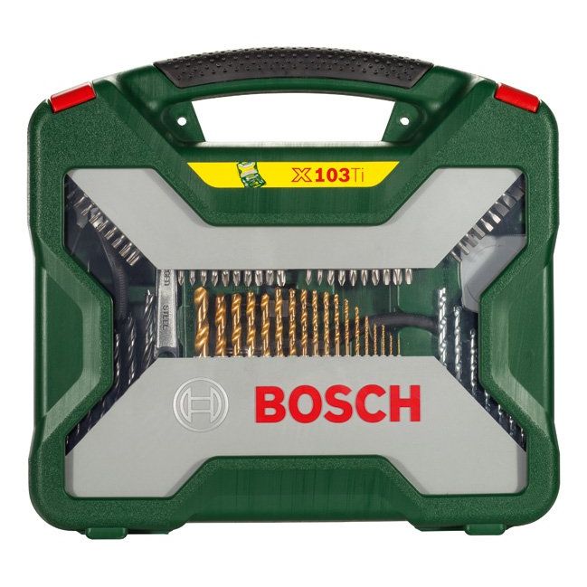 Bosch - Werkzeugset X-Line TiN-beschichtetes 2607019331 Set, 103-tlg