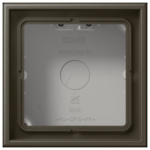 Jung - Aufputzgehäuse für Unterputzgerät Aufputz-Kappe 1fach LC 581 A 241 ombre naturelle 31
