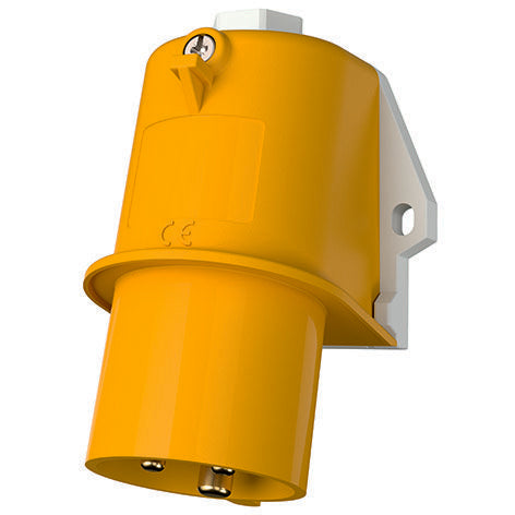 Mennekes - CEE-Gerätestecker (IEC 60309) Wandstecker TA 843 16A,3p,4h,110V,IP44