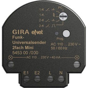 Gira - Bedienelement intelligent Funk Universalsender Mini 545300 2fach