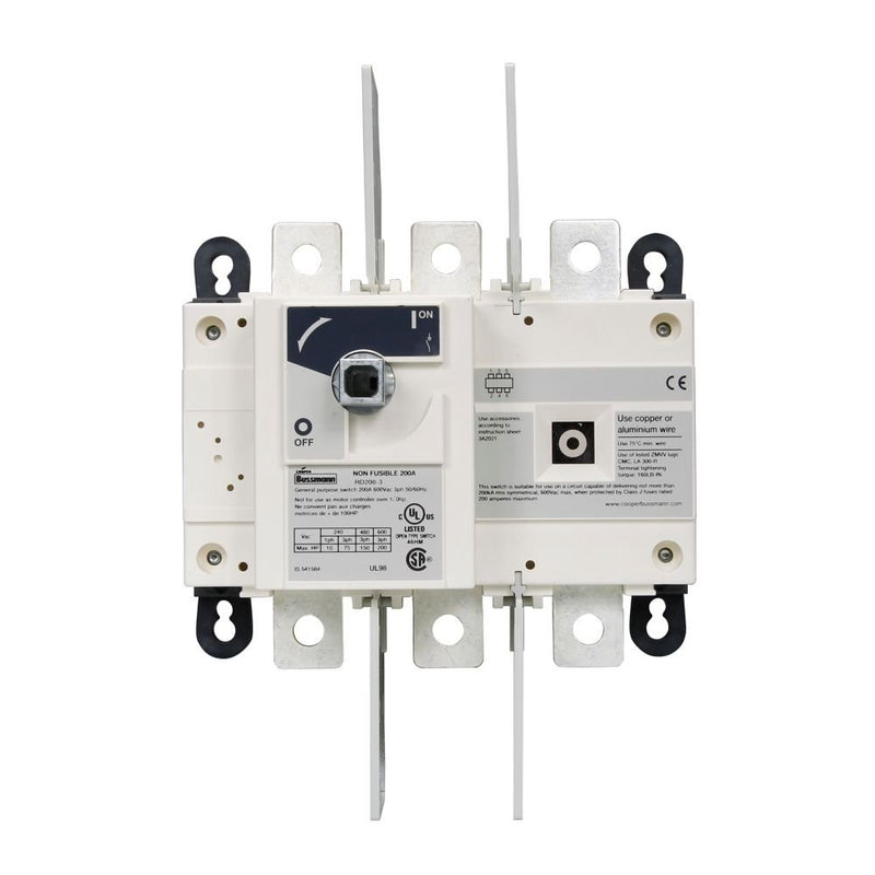 Eaton - Leitungsschutzschalter Schalter RD200-3 AC 600 V, DC 250 V