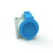 Bals Elektrotech - CEE-Anbausteckdose (IEC 60309) Anbausteckdose Neigung 127671 32A 5p 230V 9h IP54 − 10 Stück