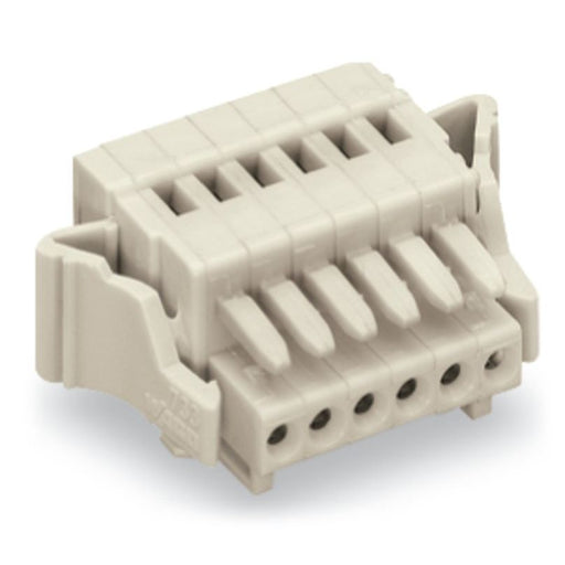 WAGO - Kabelsteckverbinder für Leiterplattensteckverbinder 1-Leiter-Federleiste 733-102/037-004 CLAMP,0,5 mm² − 100 Stück