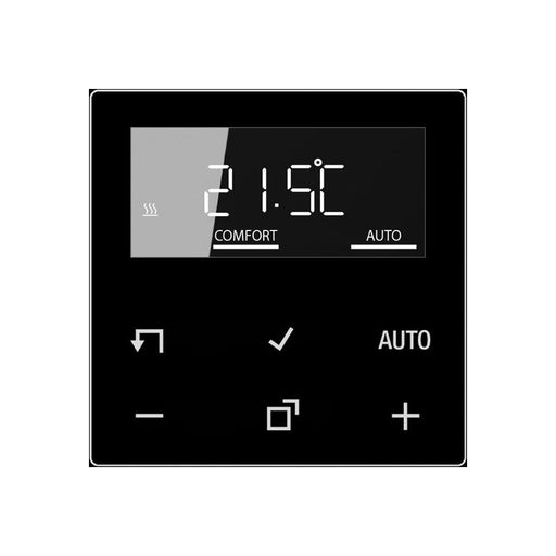 Jung - Raumthermostat/Uhrenthermostat Raumthermostat BT A 1791 SW JUNG HOME