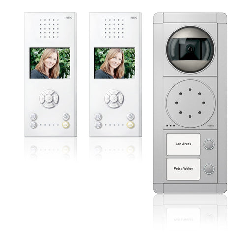 Ritto - Türsprech-Set Videoset Freisp. 2WE si/ws RGE1892420