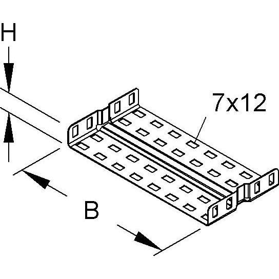 Niedax - Verbinder für Kabeltragsystem Verbinder RV 35.300