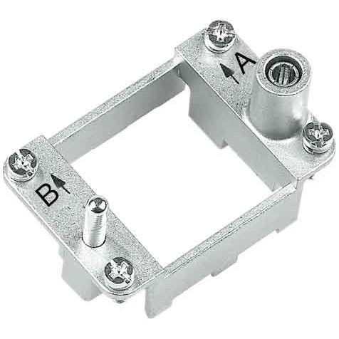 Harting - Befestigungselement für Industriesteckverbinder Halterahmen 09140060301 f.2 Module − 2 Stück