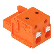 WAGO - Kabelsteckverbinder für Leiterplattensteckverbinder 1-Leiter-Federleiste 2231-702/026-000 Push-inCAGECLAMP,or − 100 Stück