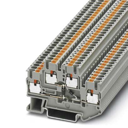 Phoenix Contact - Bauelement-Reihenklemme Bauelementreihenklemme PTTB 2,5-2D #3213221 0,14qmm-4qmm − 50 Stück