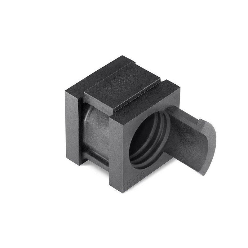 HellermannTyton - Kabelführung für Gehäuse/Schränke Einfachtülle VP-S_15-16 VarioPlate 15-16 mm − 20 Stück