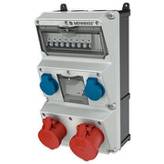 Mennekes - CEE-Steckdosen-Kombination (IEC 60309) Steckdosen-Kombination 930080 AMAXX, IP44