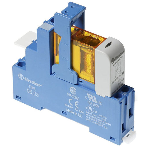Finder - Schaltrelais Koppelrelais 48.31.8.024.0060 1W, 10A − 10 Stück by Finder
