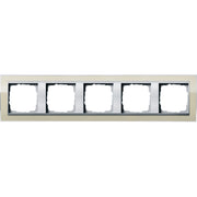 Gira - Abdeckrahmen 5fach 0215776 klar sand