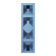 Jung - Abdeckrahmen Rahmen 4-fach LC 984 256 bleu ceruleen 59