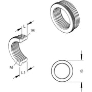 HKL - Erweiterungs-/Reduzierring Reduzierring 44M2012