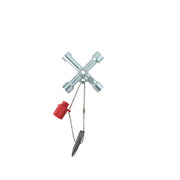 Weidmüller - Schlüssel für Gehäuse/Schränke Schaltschrankschlüssel Cross-Key Universal